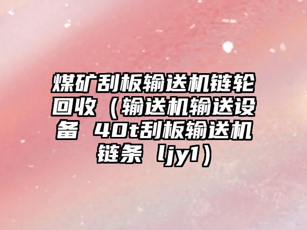 煤礦刮板輸送機鏈輪回收（輸送機輸送設備 40t刮板輸送機鏈條 ljy1）