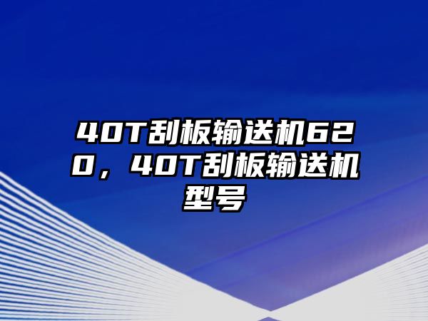 40T刮板輸送機620，40T刮板輸送機型號