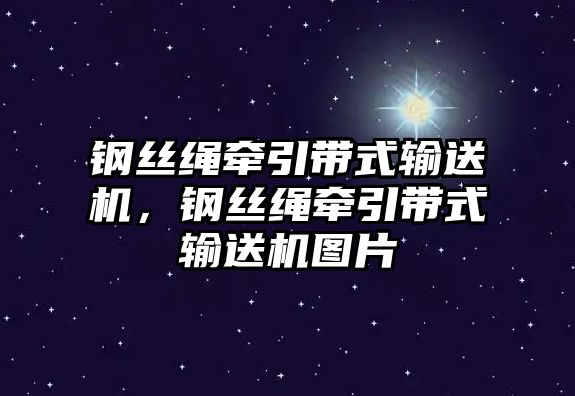 鋼絲繩牽引帶式輸送機(jī)，鋼絲繩牽引帶式輸送機(jī)圖片